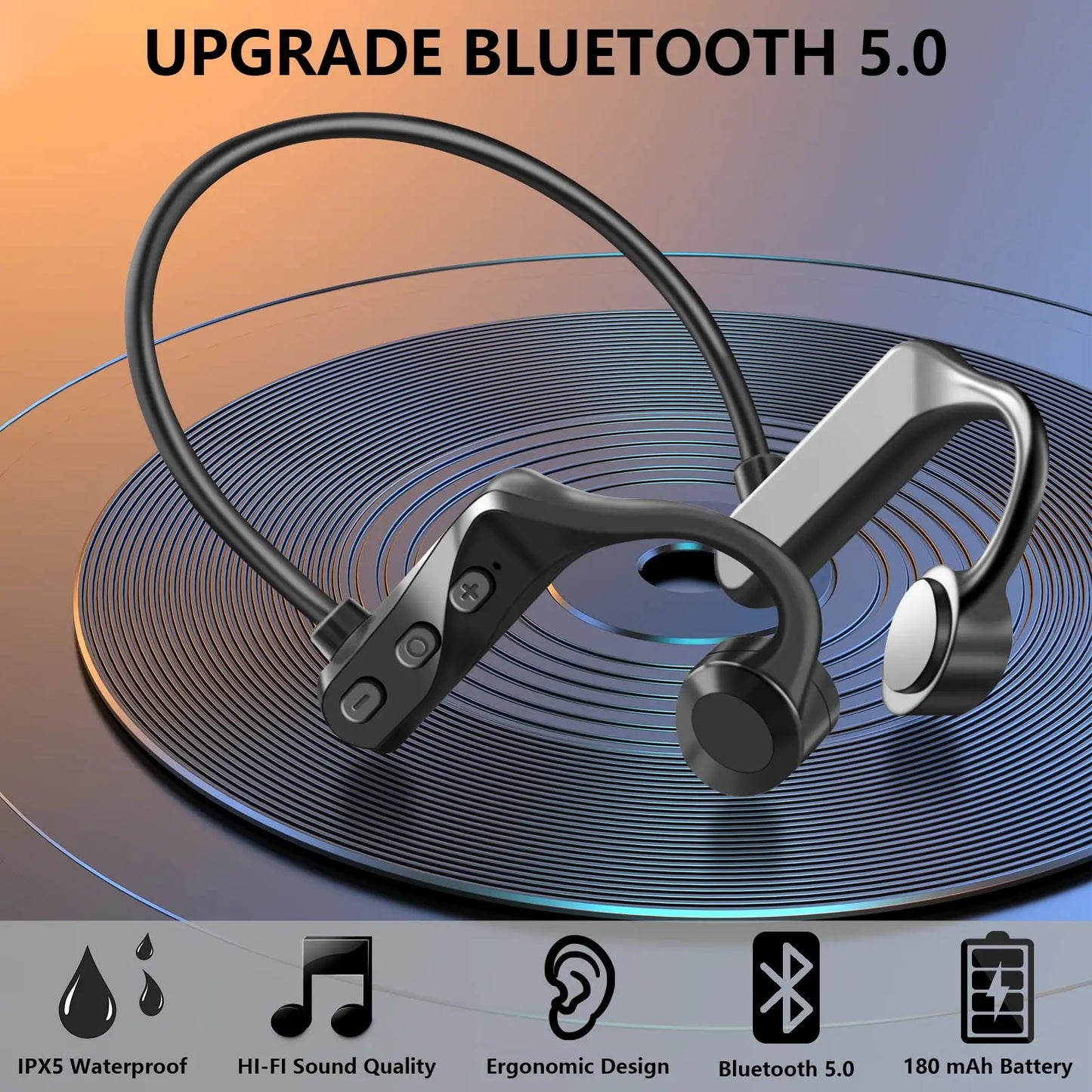 🎧🎧🎧【50% popusta】Bežične Bluetooth sportske slušalice s koštanom provodljivošću
