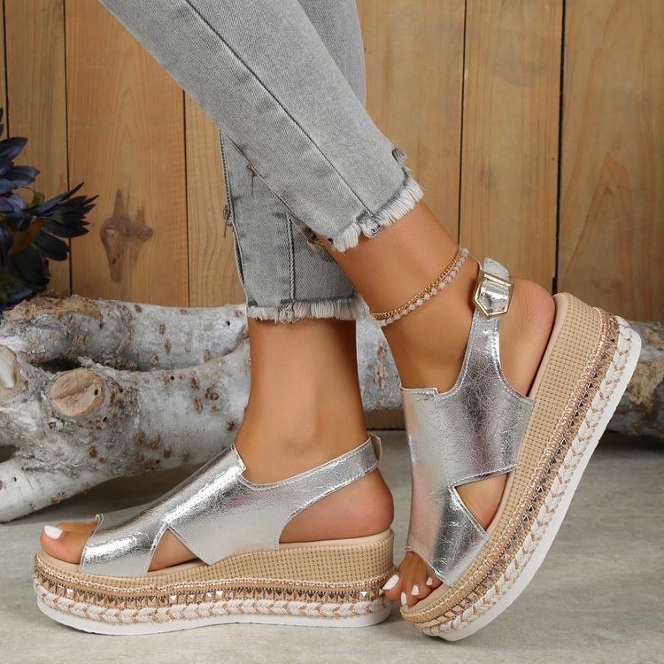 💕🙌【36-41】✨🎉Damskie sandały plażowe na grubej podeszwie_3629466