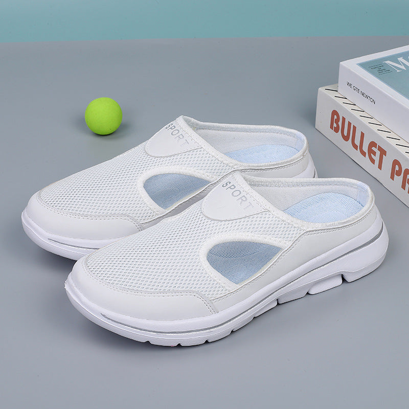 🔥✨【Cantidad limitada】【Tallas 35-48】Nuevas pantuflas casuales transpirables de moda con punta cerrada
