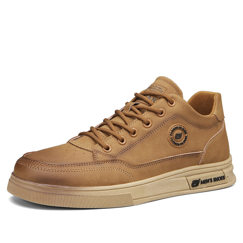 ✨👞【39-44】2025 nowe, wysokiej jakości, skórzane, męskie buty casualowe