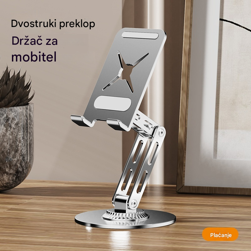🔥💻📱【Plaćanje pouzećem】Stalak za ravni monitor koji se okreće za 360°, metalni okvir, podrška za stol