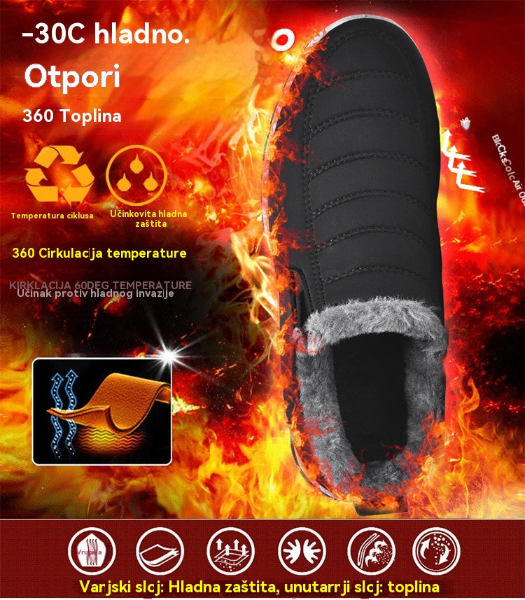 💥💟Unisex zimske tople sportske čizme s flis podstavom - tople, udobne i neklizajuće, pogodne za hladno vrijeme. 【 35-48】