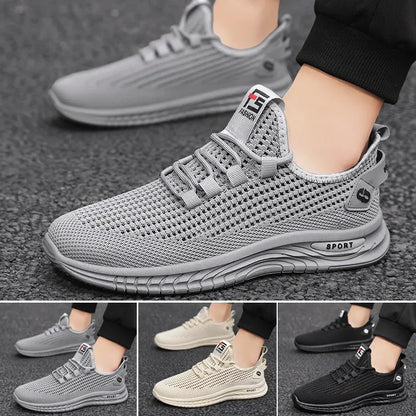 【39-44】Męskie buty casual, wygodne, przewiewne, siatkowe, antypoślizgowe i modne