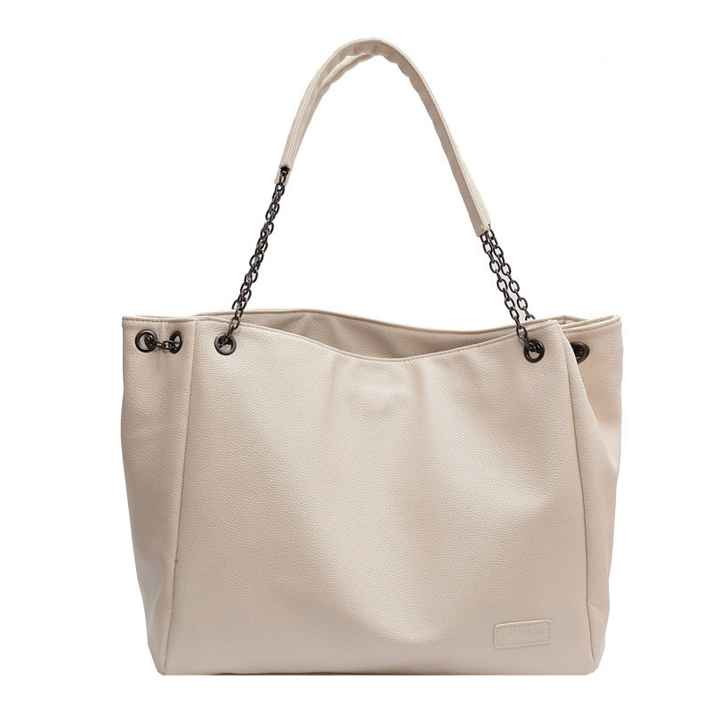 👜👝【50% zniżki 🔥】【Bardzo duża pojemność 💥】Nowa damska skórzana torba na ramię o dużej pojemności