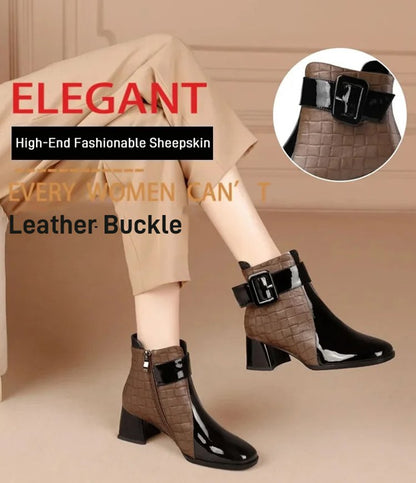 🔥50% zniżki🔥【35-40】Eleganckie jesienne damskie botki, modne i uniwersalne