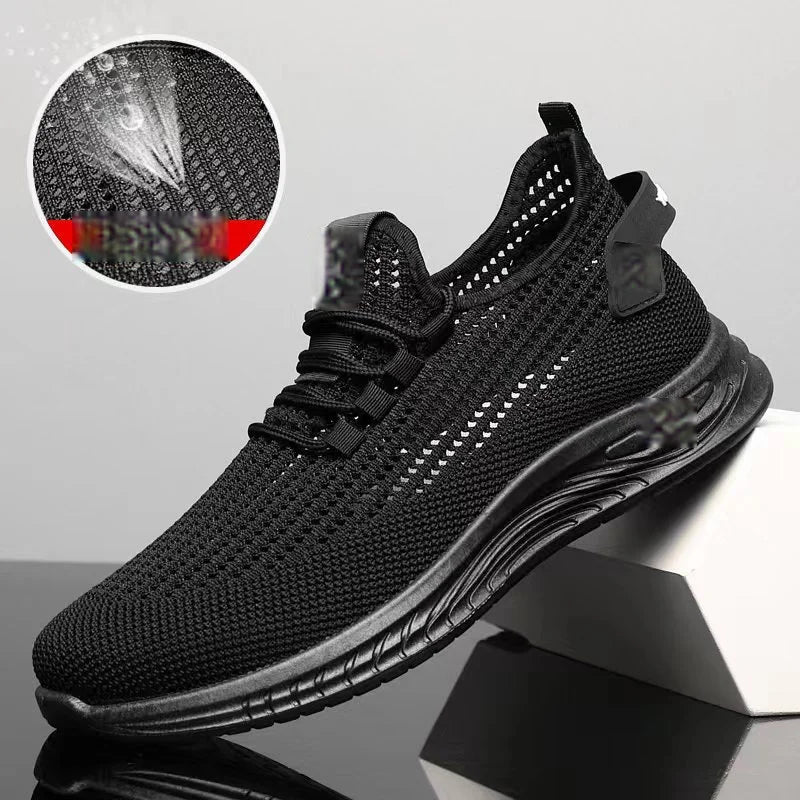 【39-44】2025 Letnie oddychające, rekreacyjne, ultralekkie, sportowe buty z siateczki