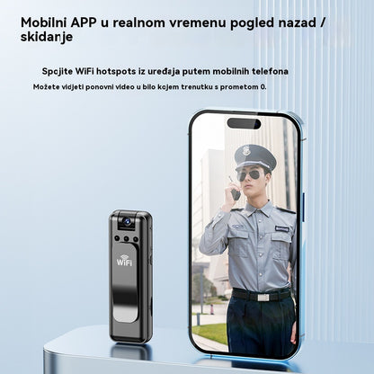 🔥【49% popusta】⏳Kamera visoke razlučivosti, prijenosni uređaj za snimanje videa koji se može nositi na prsima, profesionalna akcijska kamera.