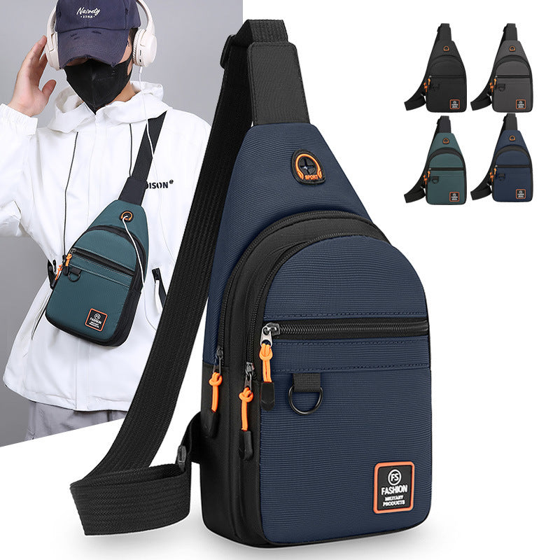 ☔️ Deszcz? Żaden problem! ✨ Wodoodporna torba na ramię z wieloma kieszeniami. 🎒