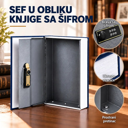 🔐📚 Skriveni sef u obliku knjige