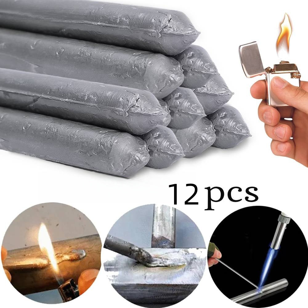 🌟👍【12 kosov】 Nizkotemperaturna univerzalna varilna palica iz nerjavečega jekla