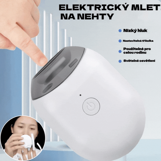 💅 Kupte 1 kus a získejte 1 zdarma! ✨ Automatický pilník na nehty (1 kus) pro bezpečnou a šetrnou péči o nehty 👶🔧