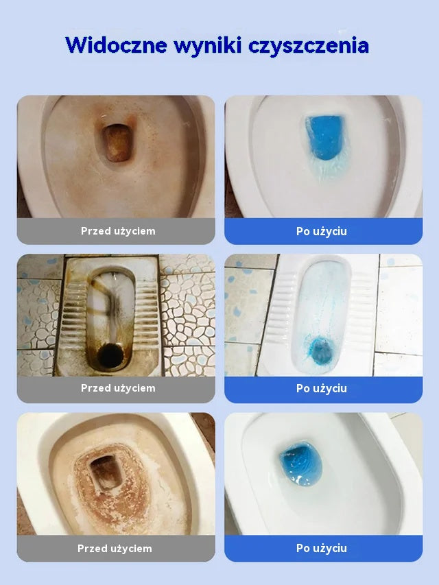 💦🌟【Opakowanie 144 sztuk】【Kup 3, a otrzymasz 3 gratis】Skuteczna piana do czyszczenia toalet