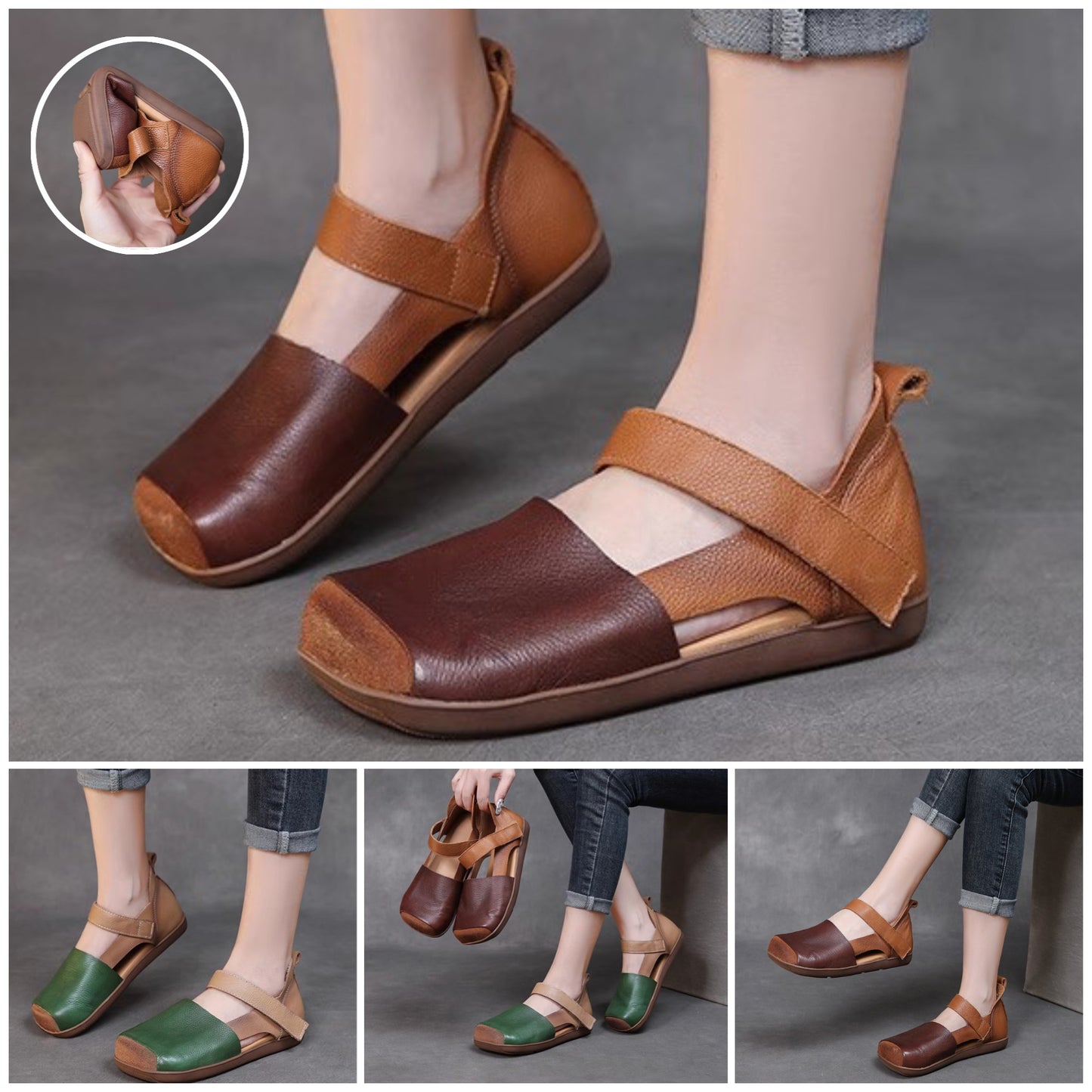 💃✨【35-40】😇Letnie damskie, lekkie, codzienne sandały z antypoślizgową podeszwą