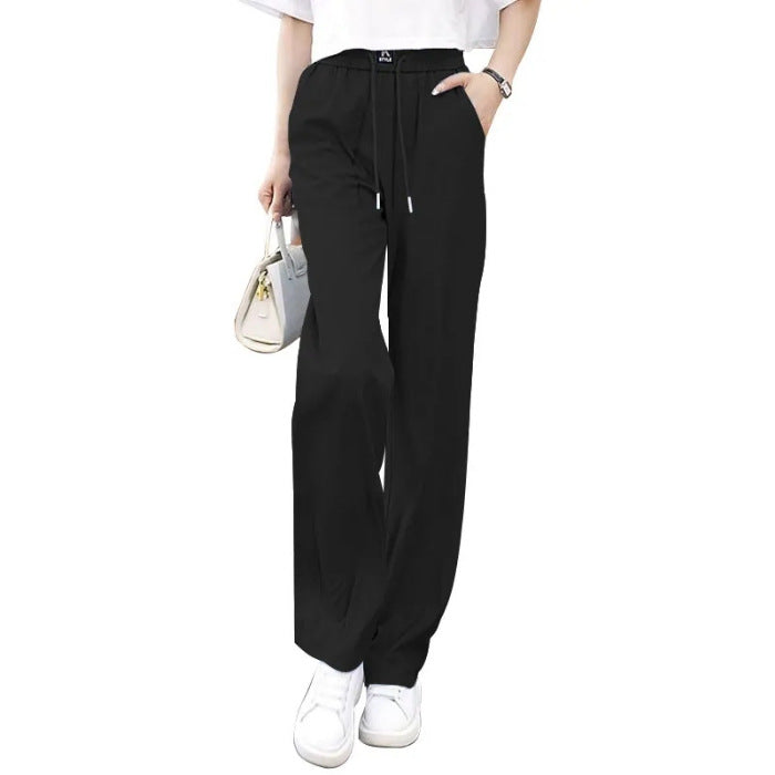 ❤️2025【S-3XL】 Dżinsy z wysokim stanem i szerokimi nogawkami typu Ice Silk-