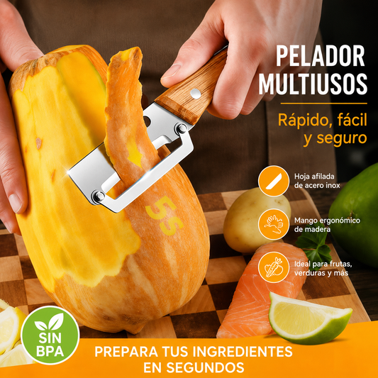 💥Compra uno y llévate otro gratis💥🔪Pelador multifuncional de acero inoxidable🧅Pago contra entrega✅️