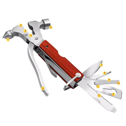 🔥【Tanie, popularne produkty】🔥Wielofunkcyjny młotek bezpieczeństwa, który może wybić szyby samochodowe w nagłych wypadkach