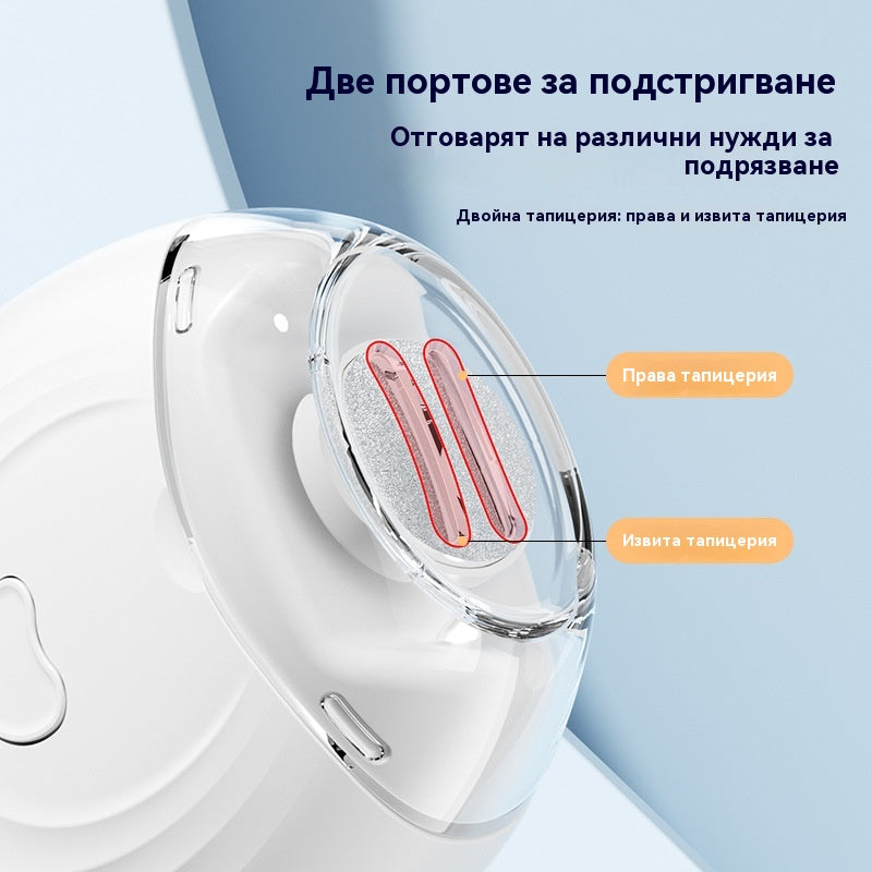 💅Страхотна оферта✨ Автоматична пила за нокти за безопасна и нежна грижа за ноктите.