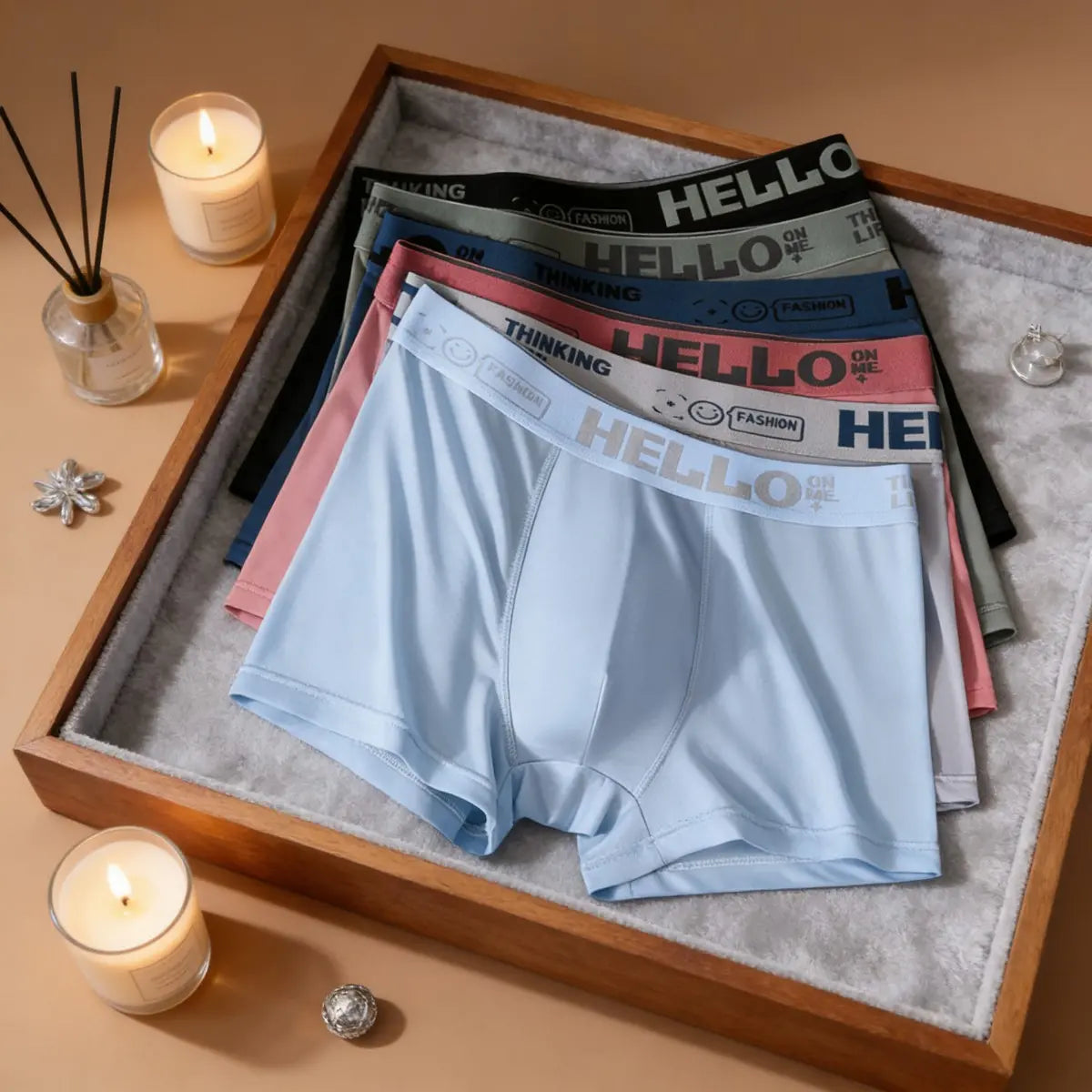 🔥Časovo obmedzená ponuka🔥Nové pánske antibakteriálne boxerky pre väčšie veľkosti
