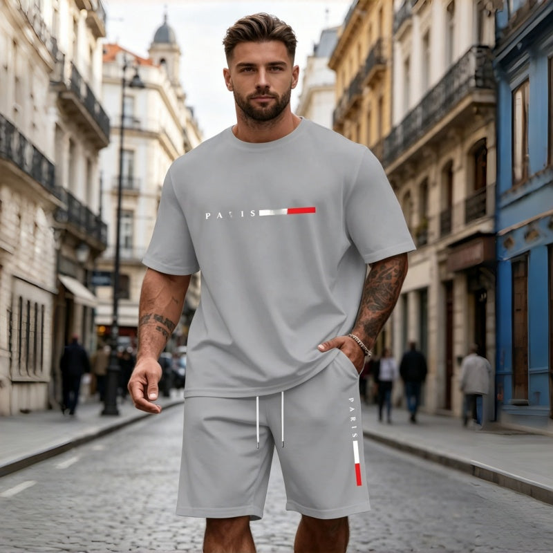 🔥【S-5XL】Muški ljetni sportski set od dva dijela: Idealan za svakodnevno nošenje i ležerno opuštanje kod kuće✅Plaćanje pouzećem