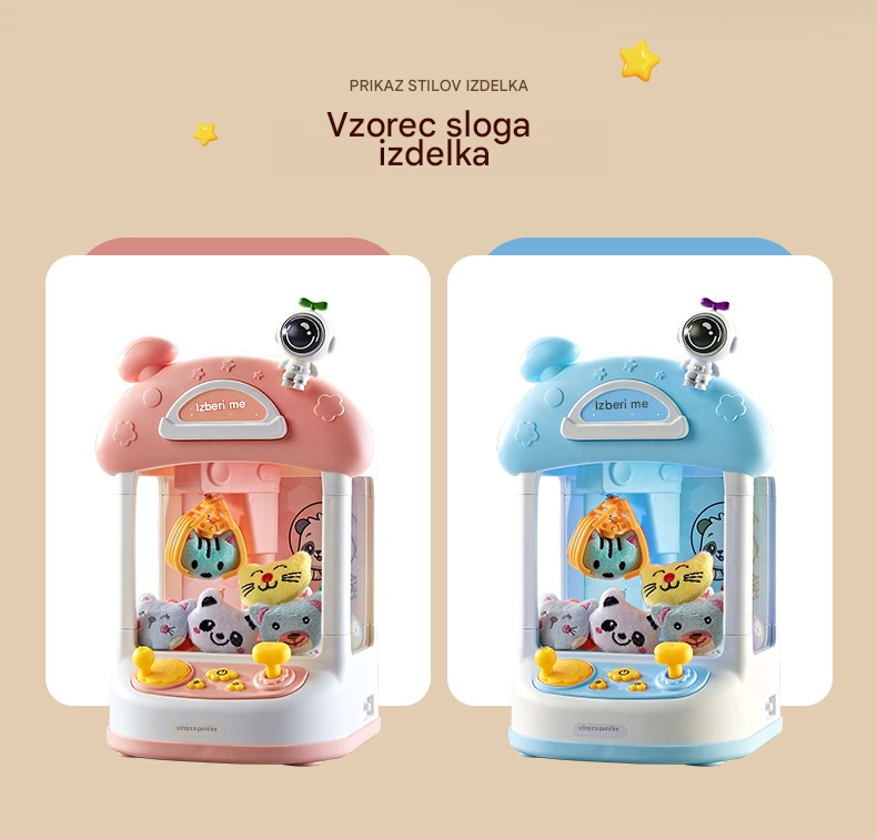 📢📢50 % popust!!! 🎅 Prikupen strojček za stiskanje živali za otroke 🎉 Vsebuje plišaste igrače in igrače v kapsulah🧸