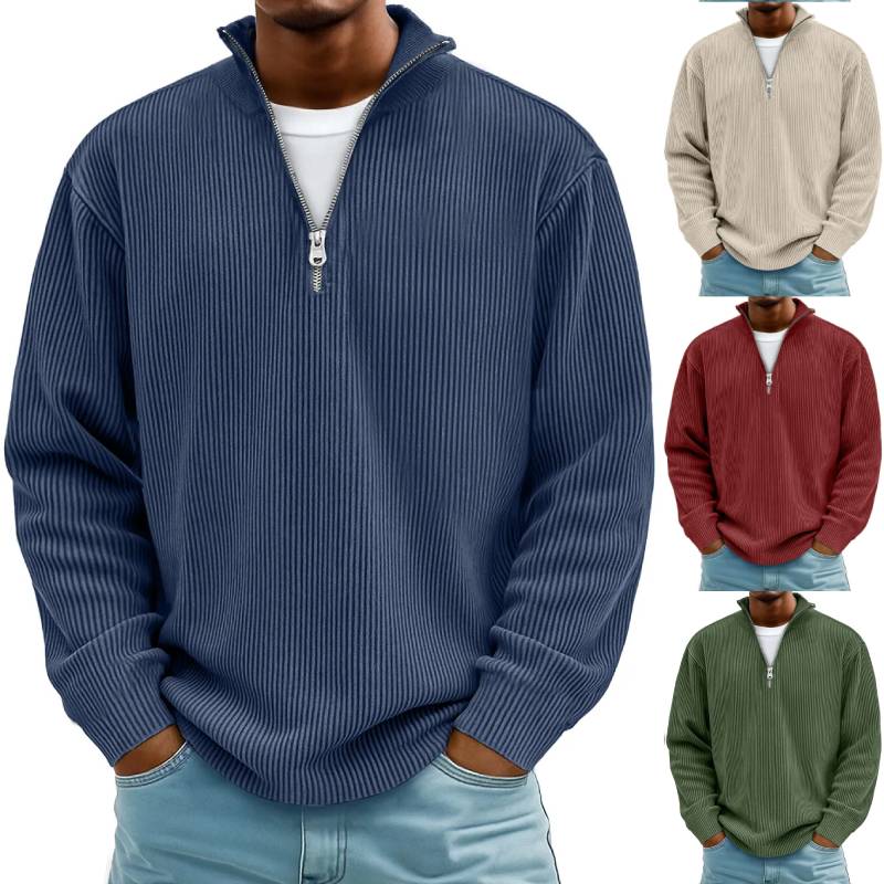 🔥😎【Nowość 2026 ✨ Płatność przy odbiorze】【S-5XL】Nowa męska bluza ze stójką, swobodny sweter