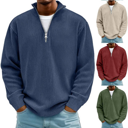 🔥😎【Nowość 2026 ✨ Płatność przy odbiorze】【S-5XL】Nowa męska bluza ze stójką, swobodny sweter