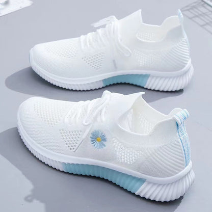 🤍👟🤍Duży rabat ostatni dzień ✨【35-40】2025 letnie nowe damskie buty sportowe Daisy Running Mesh oddychające, 💌lekkie i oddychające, 💌antypoślizgowa podeszwa