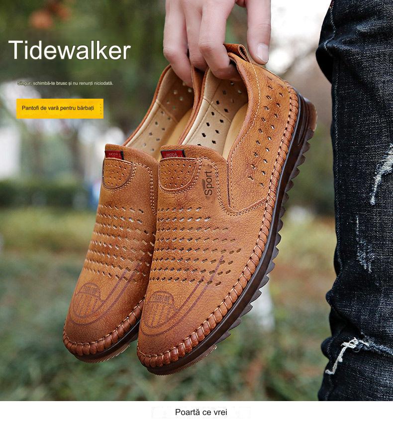 ✨✨【39-44】 Ręcznie robione skórzane męskie buty outdoorowe