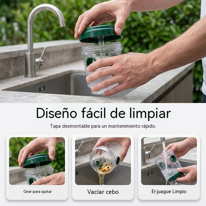 【2 piezas 27 €】🐝☀️ Trampa solar para avispas para patios y jardines 🔋🌿 – Altamente eficiente, recargable, resistente a la intemperie, cubre hasta 500 metros cuadrados.✅️Pago contra entrega
