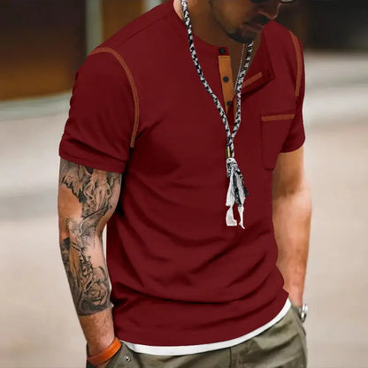 【🔥Modelo superventas】Camiseta de verano sencilla de algodón para hombre, nueva colección 2026 ✅️Pago contra entrega