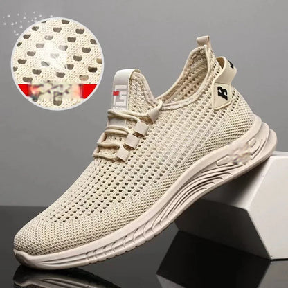【39-44】2025 Letnie oddychające, rekreacyjne, ultralekkie, sportowe buty z siateczki