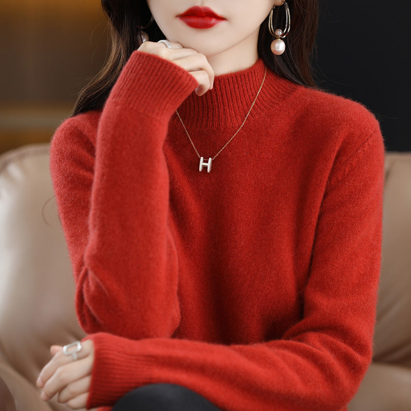 🔥Nowy sweter z golfem na jesień i zimę 2025 - must-have w Twojej zimowej garderobie-3769443