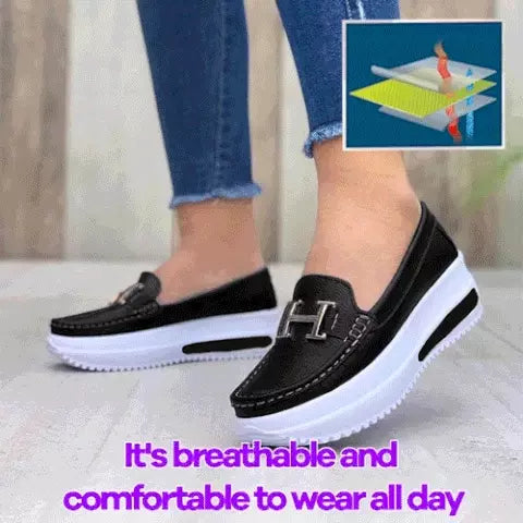 🔥50%OFF🔥🩰【35-43】2025 nowy styl damskie buty casualowe buty z grubą podeszwą miękkie i wygodne