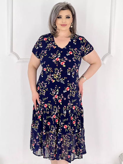 【Último día 50% de descuento】🌌💕【S-5XL】Vestido sencillo, cómodo y de alta calidad para mujeres europeas y americanas