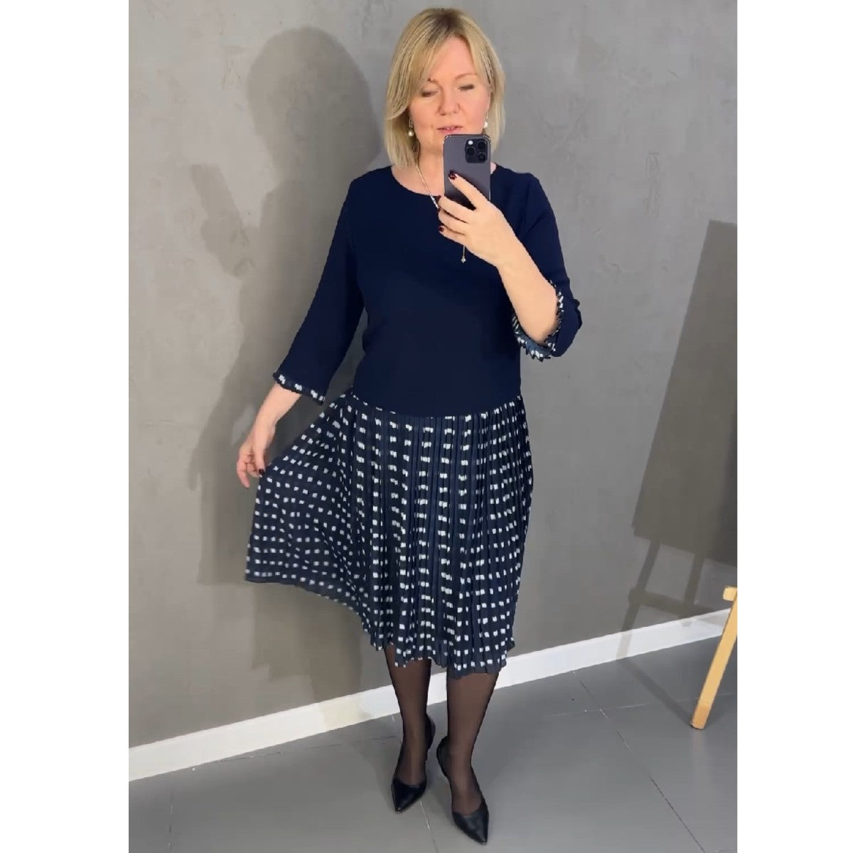 🔥🥰【S-5XL】👗2025 nowa, wysokiej jakości, wygodna, stylowa sukienka-3911722