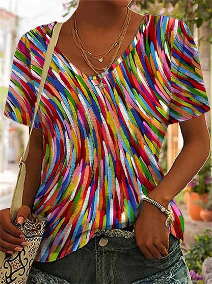 ✨🎉【Lato Nowy Produkt Podgrzewanie🔥】【S-5XL】2025 Moda Damska Niszowy Projekt Wysokiej Jakości Kolorowe Koszule