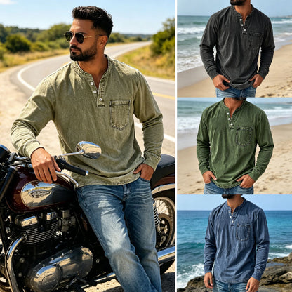 👔Camisa casual de manga corta para hombre, ideal para primavera/verano.