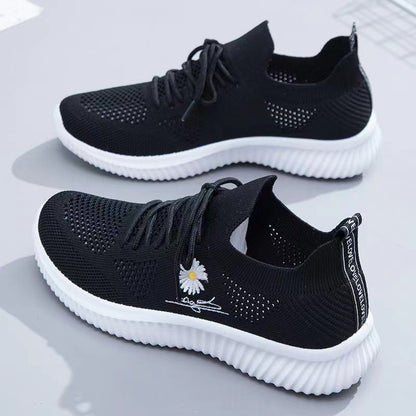 🤍👟🤍Duży rabat ostatni dzień ✨【35-40】2025 letnie nowe damskie buty sportowe Daisy Running Mesh oddychające, 💌lekkie i oddychające, 💌antypoślizgowa podeszwa