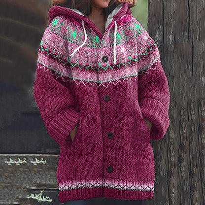 🥰[S-5XL] 2024 zimowy, wygodny damski sweter w stylu retro w nowym stylu-3805726