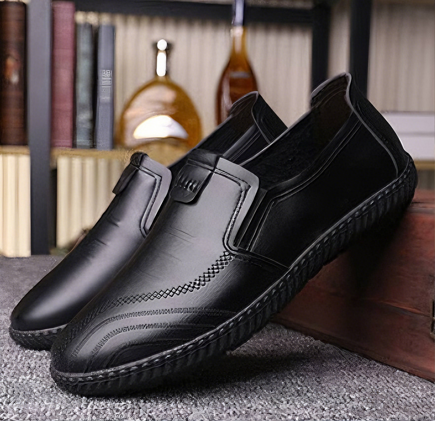 👞50% de descuento🏆Zapatos casuales de cuero para hombre ✅️Pago contra entrega