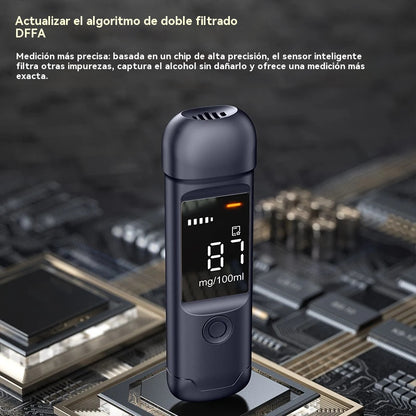 🍷【Последен ден, 50% отстъпка】📢 Високопрецизен преносим алкохоломер – Измерете нивото си преди шофиране