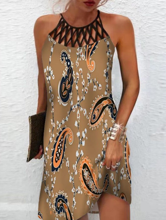 💞【S~3XL】Sukienka bez rękawów modna