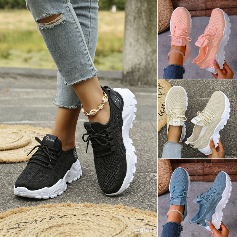【Oferta por tiempo limitado -50%】Zapatillas casuales deportivas 2026 de talla grande, suela blanda, cómodas y sin cansar los pies