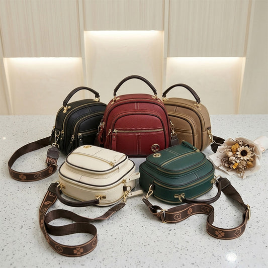 💟【50% DE DESCUENTO】👜 2026 Nuevo bolso bandolera/de mano pequeño, cuadrado y de gran capacidad