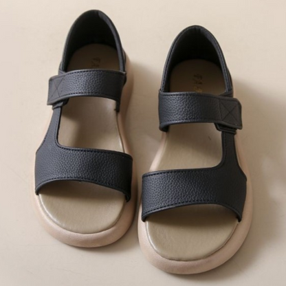 【35-43】🥰💛Nowości letnie👟[S-5XL] 2025 modne letnie damskie proste płaskie sandały casualowe,🧡wygodne i przewiewne,💛modne