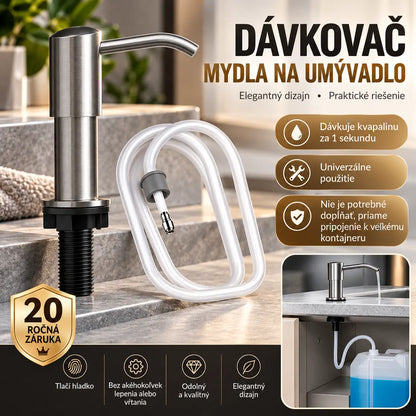 Sada predĺženia dávkovača saponátu do drezu