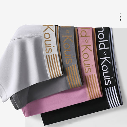 💥🔥【Balení po 6 kusech】Měkké a pohodlné pánské spodní prádlo z čisté bavlny (L-4XL)