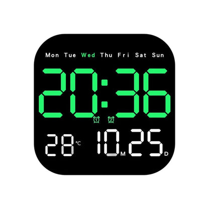🕰️ Número 1 en ventas 🛏️ Reloj digital para hogar y oficina despierta suavemente sin alarmas molestas brillo ajustable y silencioso por la noche muestra temperatura compañero ideal diario 🌙