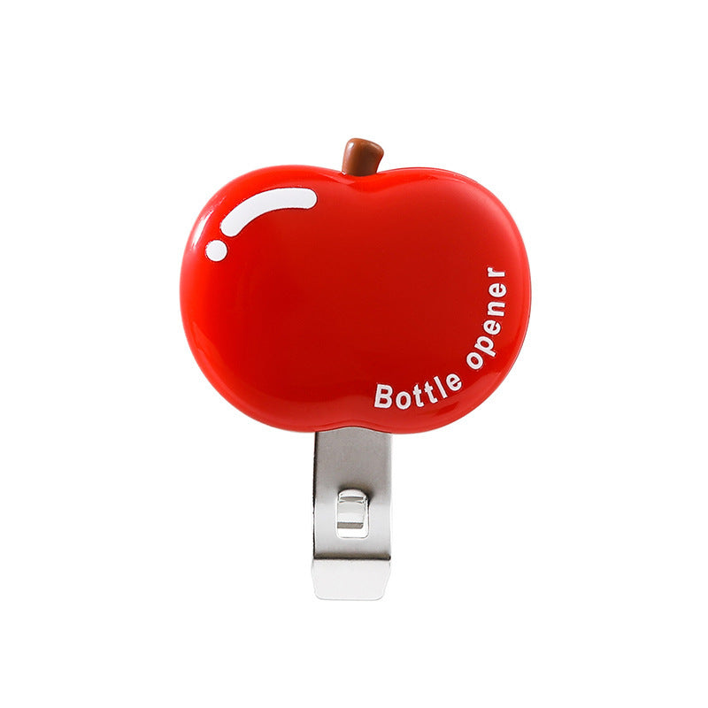 【Kup 1, a 1 dostaniesz gratis】Wielofunkcyjny magnetyczny otwieracz do butelek w kształcie jabłka