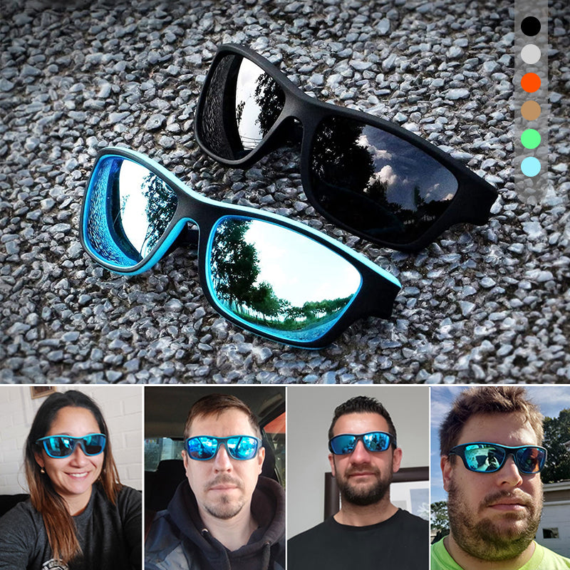 👓🔥Okulary sportowe z soczewkami polaryzacyjnymi i antyrefleksyjnymi